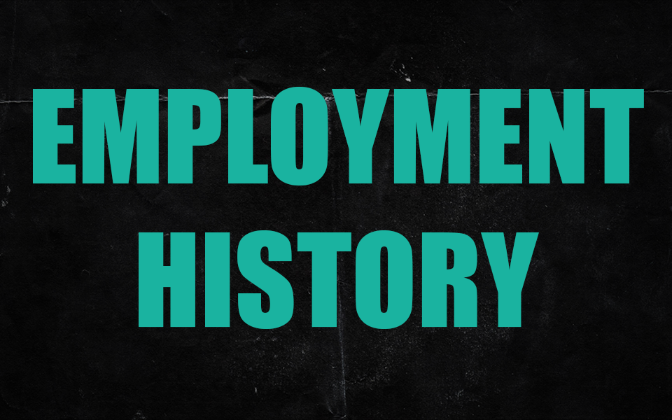 Employment History